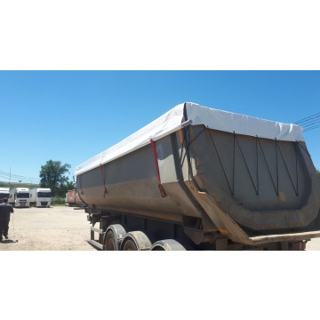 Тентовая ткань UTEX 630 г/м2, бежевая - фото - 5