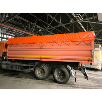 Тентовая ткань UTEX 630 г/м2, оранжевая - фото - 8