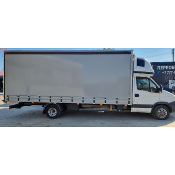 Тентовая ткань UTEX 630 г/м2, темно-серая - фото - 8