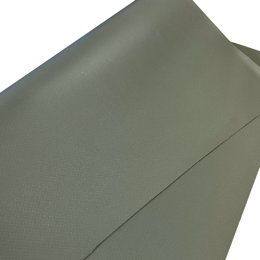 Огнеупорная тентовая ткань UTEX 650 г/м2, хаки - фото - 5