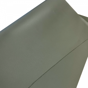 Огнеупорная тентовая ткань UTEX 650 г/м2, хаки - 5 Огнеупорная тентовая ткань UTEX 650 г/м2, хаки - фото - 5